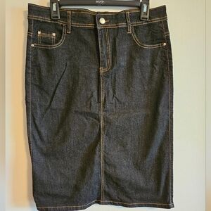 Falmer Heritage Stretch Denim Skirt XL (overseas sizing)